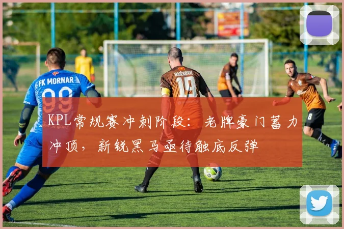 KPL常规赛冲刺阶段：老牌豪门蓄力冲顶，新锐黑马亟待触底反弹